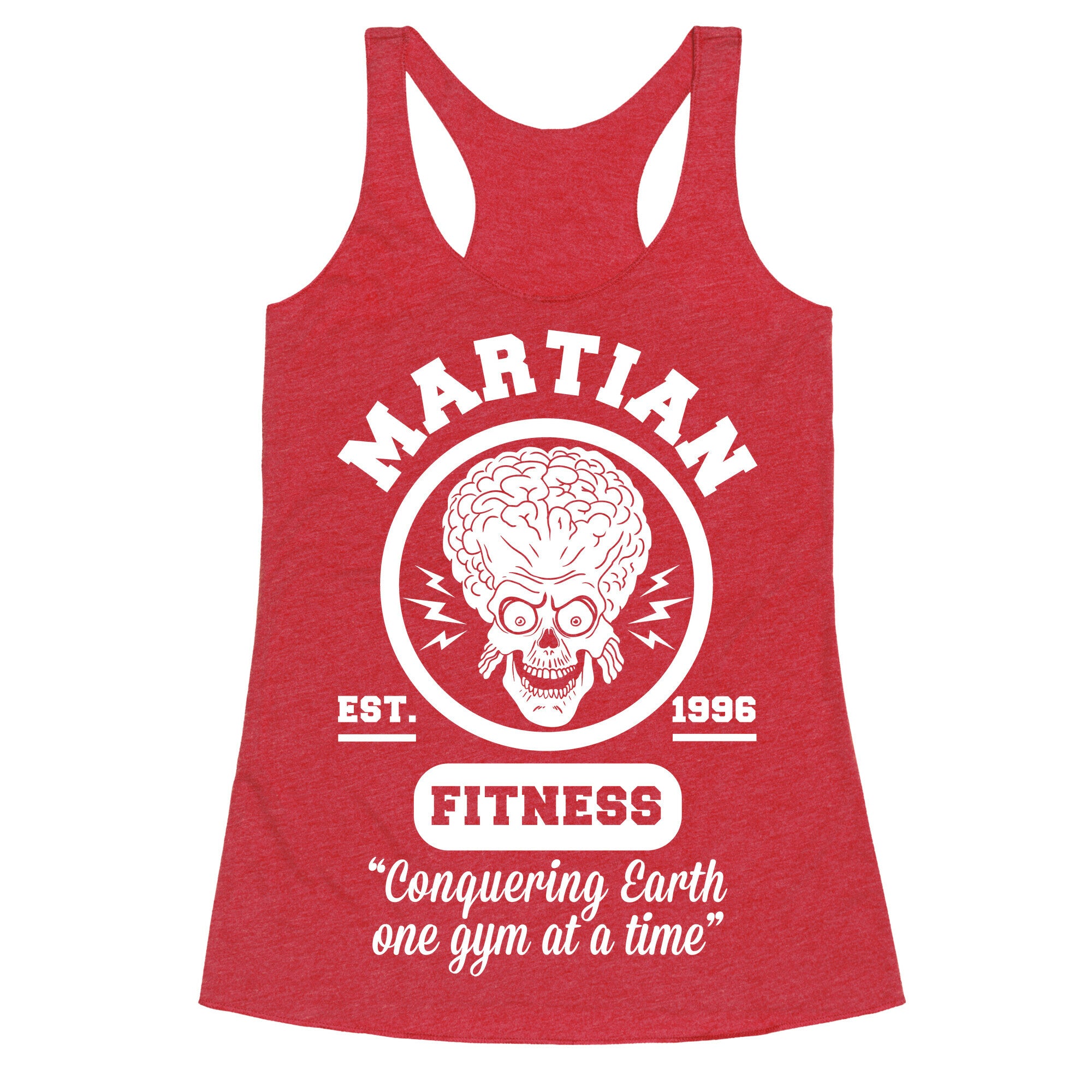 Martian Fitness Racerback Tank